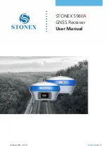 STONEX S980A User Manual предпросмотр