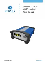 Предварительный просмотр 1 страницы STONEX SC2200 User Manual