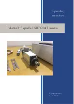 Preview for 1 page of StoneyCNC STEPCRAFT Operating Instructions Manual