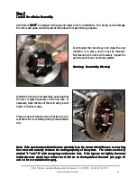 Preview for 11 page of StopTech ST-40 Caliper Installation Instructions Manual