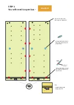 Предварительный просмотр 4 страницы Storage 4 Crafts storaway Allstore Arlington Assembly Instructions Manual