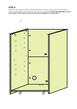 Предварительный просмотр 7 страницы Storage 4 Crafts storaway Allstore Arlington Assembly Instructions Manual