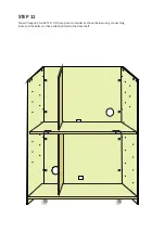 Предварительный просмотр 13 страницы Storage 4 Crafts storaway Allstore Arlington Assembly Instructions Manual