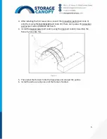 Предварительный просмотр 6 страницы Storage Canopy 26x40x10 Container Shelter Single truss Assembly Manual