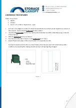 Предварительный просмотр 4 страницы Storage Canopy C2620R Assembly Instructions Manual