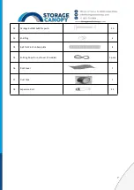 Предварительный просмотр 7 страницы Storage Canopy C2620R Assembly Instructions Manual