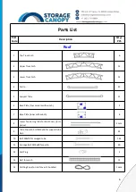 Preview for 6 page of Storage Canopy C3340DTR Assembly Instructions Manual