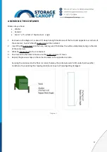 Preview for 4 page of Storage Canopy C4040DTR Assembly Instructions Manual