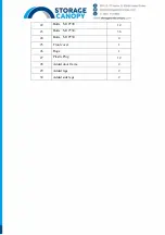 Предварительный просмотр 4 страницы Storage Canopy C6040S Assembly Manual