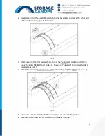 Предварительный просмотр 8 страницы Storage Canopy DT Container shelter Assembly Manual