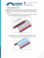 Предварительный просмотр 9 страницы Storage Canopy DT Container shelter Assembly Manual