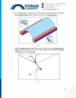 Предварительный просмотр 10 страницы Storage Canopy DT Container shelter Assembly Manual