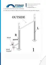 Preview for 11 page of Storage Canopy EWC3340DTPR Assembly Instructions Manual