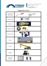 Preview for 2 page of Storage Canopy FB335017DP Assembly Instructions Manual