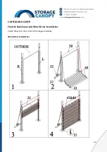 Preview for 12 page of Storage Canopy FB406021DP Assembly Instructions Manual