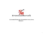 Storage Motion Automated WardrobeLift Standart Installation Instructions Manual preview