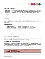 Preview for 3 page of Storage Options 8 Channel DVR Instruction Manual