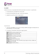Preview for 20 page of Storage Options 8 Channel DVR Instruction Manual