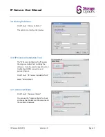 Preview for 17 page of Storage Options IP Night/Day Camera User Manual