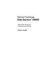 Preview for 1 page of StorCase Technology Data Express D400 User Manual