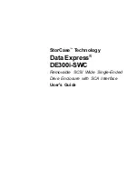 StorCase Technology Data Express DE300i-SWC User Manual preview