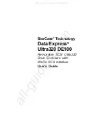 StorCase Technology Data Express Ultra320 DE100 User Manual preview