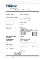 Preview for 5 page of StorCase Technology Data Silo DS321 User Manual