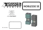 Storch Kamine NOBLESSE 20 SE Product Sheet предпросмотр