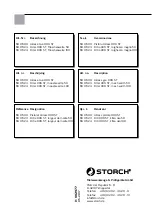 Preview for 88 page of Storch 009 ST Manual