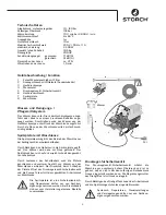 Preview for 3 page of Storch 120 Compact Operation Manual