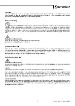 Preview for 17 page of Storch 225 FUEL Manual