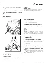 Preview for 21 page of Storch 225 FUEL Manual