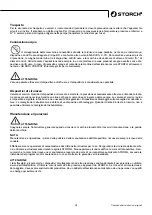 Preview for 41 page of Storch 225 FUEL Manual