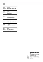 Preview for 16 page of Storch 59 21 40 Manual