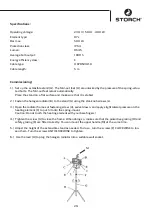 Preview for 29 page of Storch 60 12 80 Manual