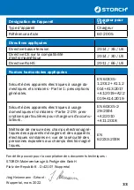 Preview for 33 page of Storch 60 20 05 Translation Of The Original Instruction