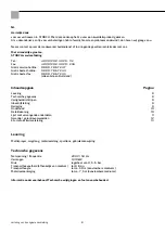 Preview for 8 page of Storch 600800 Operating Manual