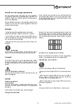 Preview for 21 page of Storch 626000 Manual