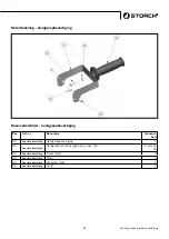 Preview for 27 page of Storch 626000 Manual