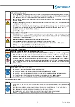 Preview for 5 page of Storch 658100 Manual