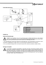 Предварительный просмотр 5 страницы Storch 690650 Original Instruction