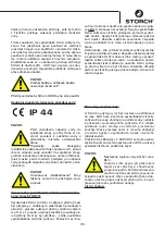 Предварительный просмотр 35 страницы Storch 85 Manual