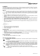 Preview for 131 page of Storch Airless SL 1200 S Instruction Manual