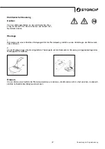 Предварительный просмотр 27 страницы Storch Airless SL 1600 HD Manual