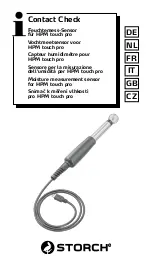 Storch Contact Check Manual preview