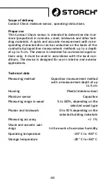 Preview for 43 page of Storch Contact Check Manual