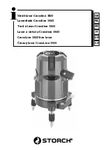 Preview for 1 page of Storch CrossLine 360 Operating Manual