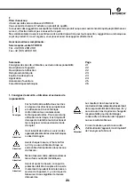 Preview for 21 page of Storch HPM 3000+ Manual