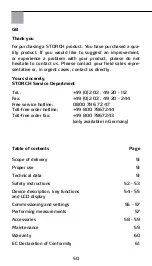 Preview for 50 page of Storch HPM basic Manual