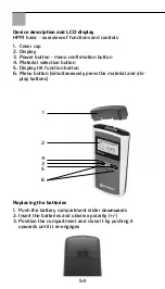 Preview for 54 page of Storch HPM basic Manual